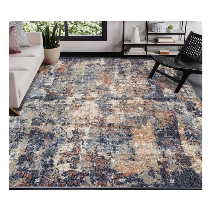 Jordan Cary Multi Modern Abstract Area Rug