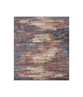 Jordan Delia Rust Modern Abstract Area Rug