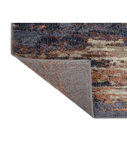 Amer Jordan Delia Beige Modern Abstract Runner Rug 2'7" x 10"