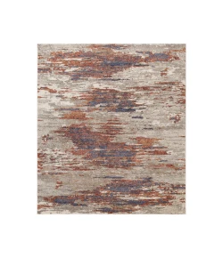 Amer Jordan Delia Beige Modern Abstract Rug 5'3" x 7'6"