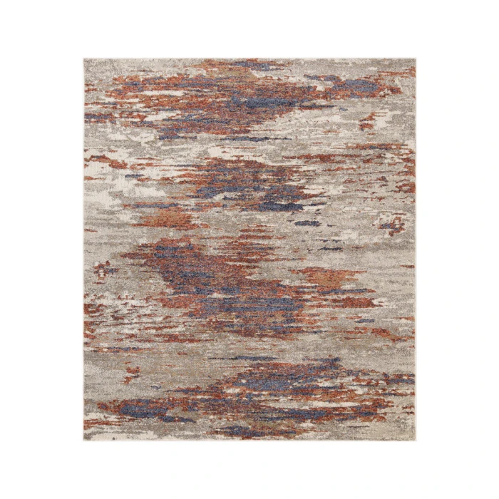 Jordan Delia Beige Modern Abstract Area Rug