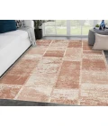 Jordan Aly Sand Modern Geometric Area Rug