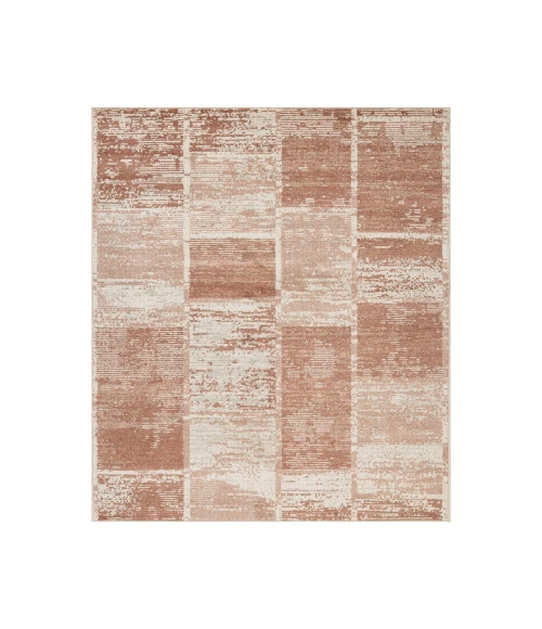 Jordan Aly Sand Modern Geometric Area Rug