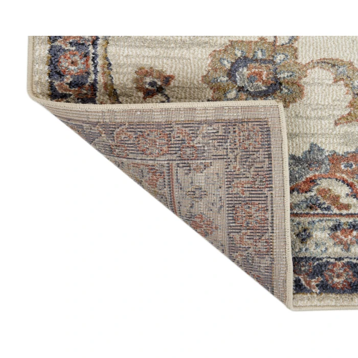 Jordan Bea Ivory Traditional Floral Area Rug