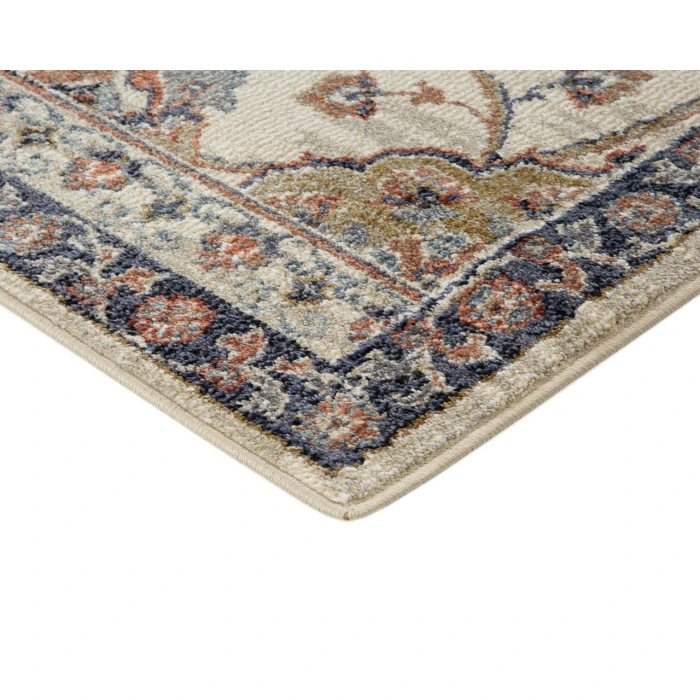 Jordan Bea Ivory Traditional Floral Area Rug
