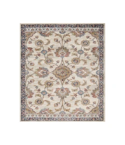Amer Jordan Bea Ivory Traditional Floral Rug 5'3" x 7'6"