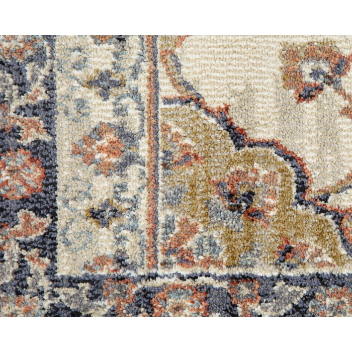 Jordan Bea Ivory Traditional Floral Area Rug
