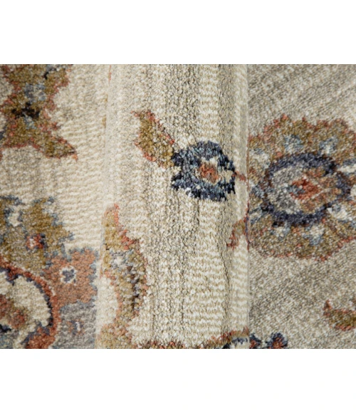 Jordan Bea Ivory Traditional Floral Area Rug