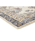 Jordan Bea Ivory/Charcoal Traditional Floral Area Rug