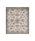 Jordan Bea Ivory/Charcoal Traditional Floral Area Rug