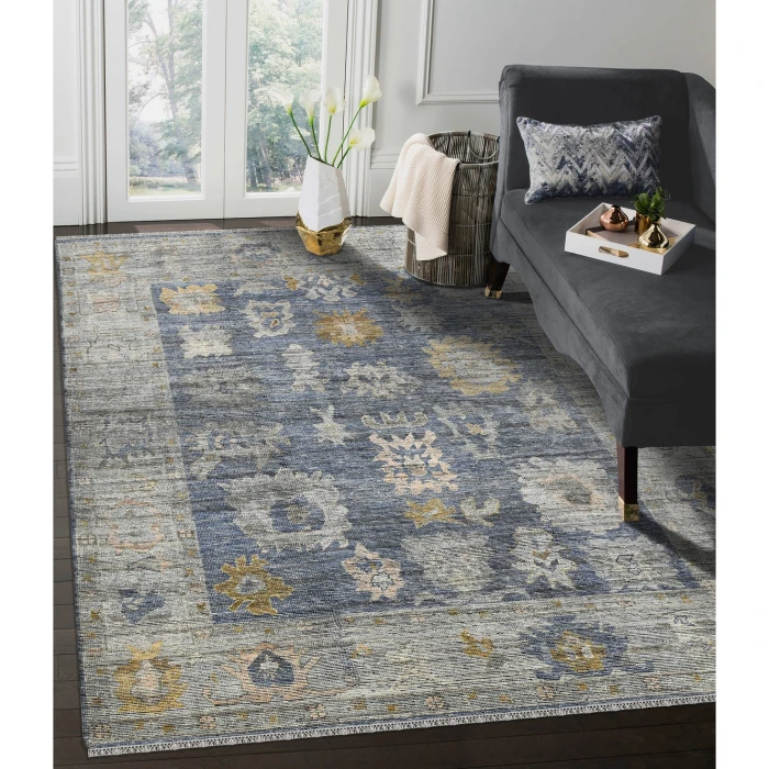 Amer Jwell Water Blue JWL-4 8ft. x 10ft. Rect. Rug