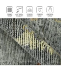 Amer Jwell Light Gray JWL-6 9ft. x 12ft. Rect. Rug