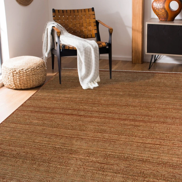 Amer Kohinoor Orange Rust KOH-3 10ft. x 14ft. Rect. Rug