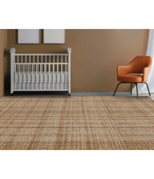 Amer Laurel Turlen Rust Orange Hand-Tufted Wool Area Rug 2'x3'