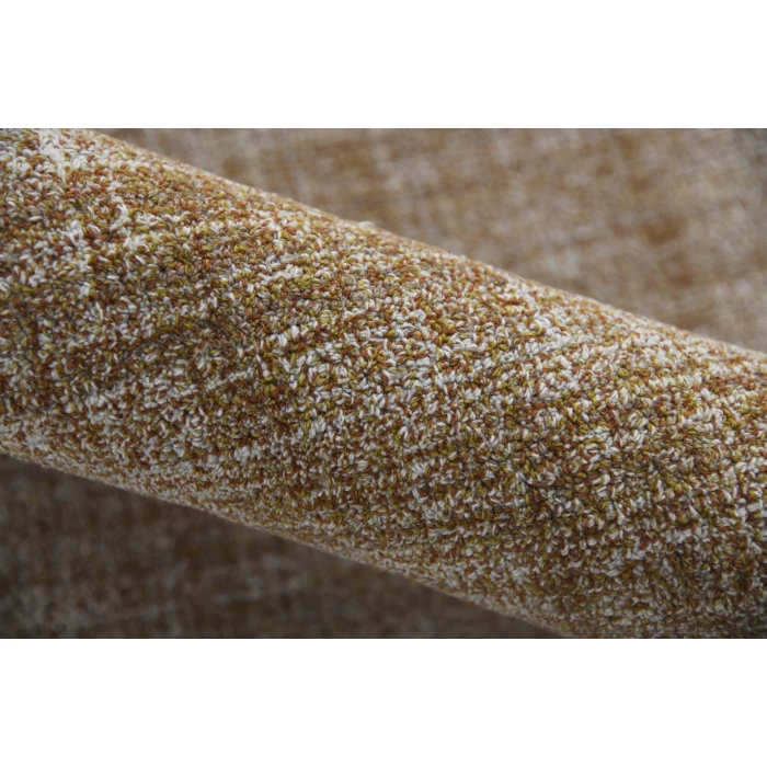 Amer Laurel Turlen Rust Orange Hand-Tufted Wool Area Rug 7'6"x9'6"
