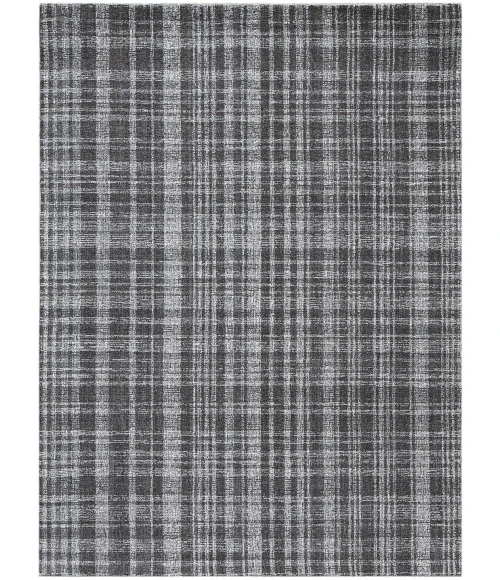 Amer Laurel Turlen Charcoal Hand-Tufted Wool Area Rug 7'6"x9'6"