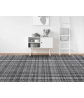 Amer Laurel Turlen Charcoal Hand-Tufted Wool Area Rug 7'6"x9'6"