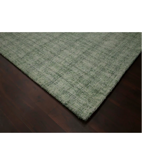 Amer Laurel Turlen Light Green Hand-Tufted Wool Area Rug 7'6"x9'6"