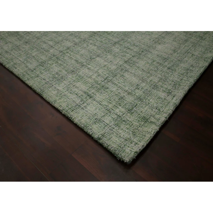 Amer Laurel Turlen Light Green Hand-Tufted Wool Area Rug 8'6"x11'6"