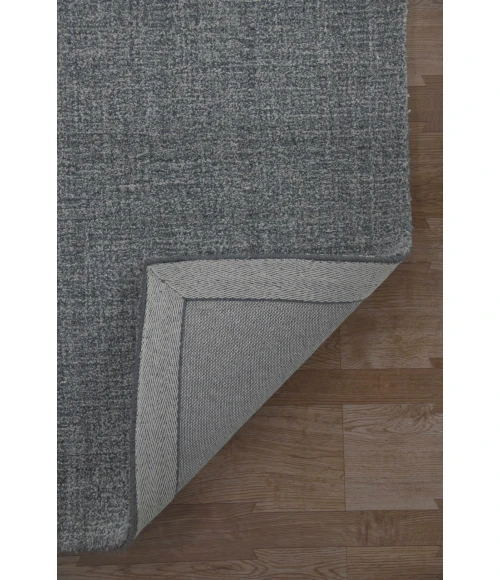 Amer Laurel Turlen Gray Hand-Tufted Wool Area Rug 7'6"x9'6"