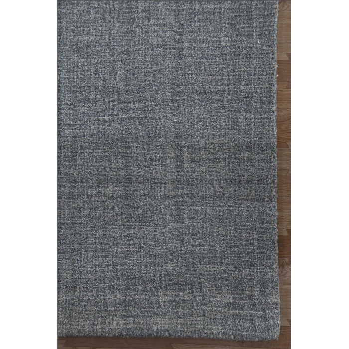 Amer Laurel Turlen Gray Hand-Tufted Wool Area Rug 7'6"x9'6"