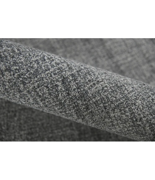 Amer Laurel Turlen Gray Hand-Tufted Wool Area Rug 7'6"x9'6"