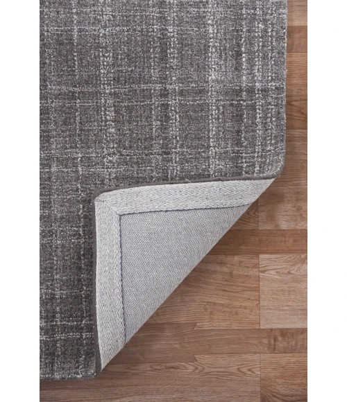 Amer Laurel Turlen Graphite Hand-Tufted Wool Area Rug 2'x3'