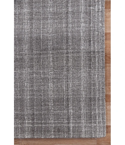 Amer Laurel Turlen Graphite Hand-Tufted Wool Area Rug 2'x3'