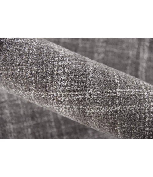 Amer Laurel Turlen Graphite Hand-Tufted Wool Area Rug 2'x3'