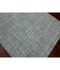 Amer Laurel Turlen Sea Blue Hand-Tufted Wool Area Rug 7'6"x9'6"