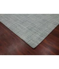 Amer Laurel Turlen Sea Blue Hand-Tufted Wool Area Rug 7'6"x9'6"