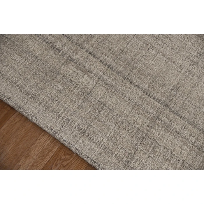 Amer Laurel Turlen Champagne Hand-Tufted Wool Area Rug 8'6"x11'6"