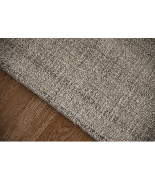 Amer Laurel Turlen Champagne Hand-Tufted Wool Area Rug 7'6"x9'6"