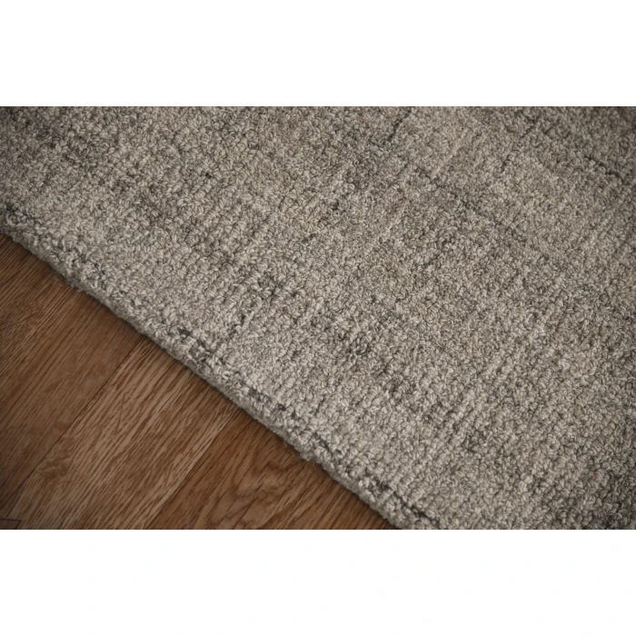 Amer Laurel Turlen Champagne Hand-Tufted Wool Area Rug 8'6"x11'6"