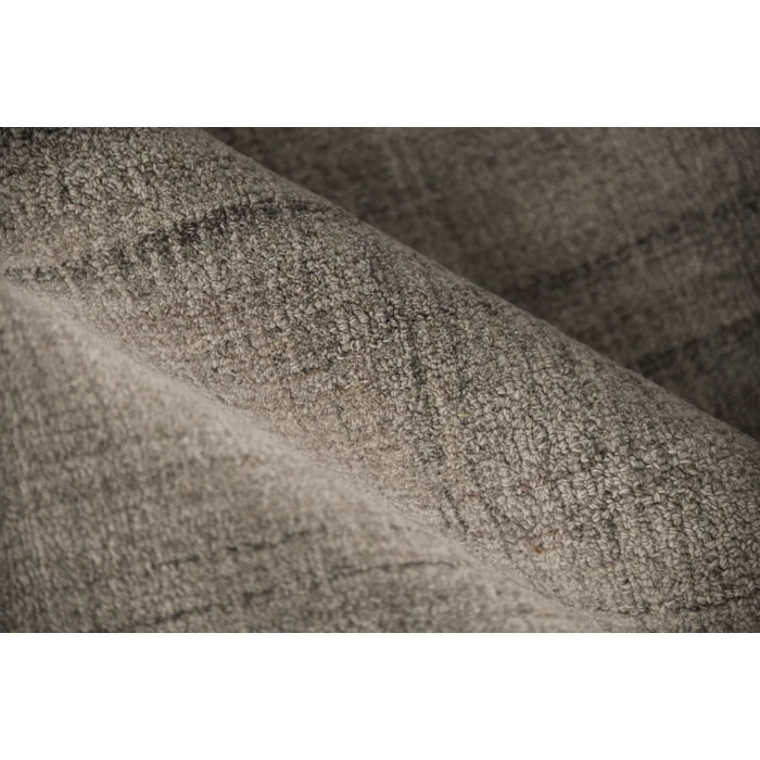 Amer Laurel Turlen Champagne Hand-Tufted Wool Area Rug 8'6"x11'6"