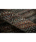 Amer Legacy Eustace Dark Red Hand-Knotted Wool Area Rug 2'x3'