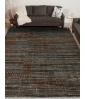 Amer Legacy Eustace Dark Red Hand-Knotted Wool Area Rug 2'x3'
