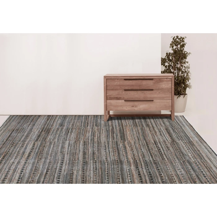Amer Legacy Alden Gray Hand-Knotted Wool Area Rug 10'x14'