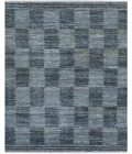 Amer Legacy Barton Gray/Blue Hand-Knotted Wool Area Rug 2'x3'