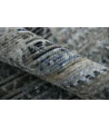 Amer Legacy Barton Gray/Blue Hand-Knotted Wool Area Rug 2'x3'