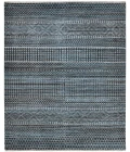 Amer Legacy Aleyn Blue Hand-Knotted Wool Blend Area Rug 2'x3'