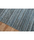 Amer Legacy Aleyn Blue Hand-Knotted Wool Blend Area Rug 2'x3'
