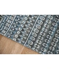 Amer Legacy Aleyn Blue Hand-Knotted Wool Blend Area Rug 2'x3'