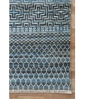 Amer Legacy Aleyn Blue Hand-Knotted Wool Blend Area Rug 2'x3'