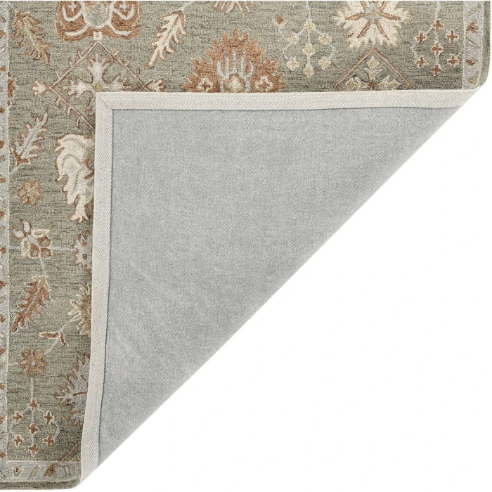 Amer Lewis Khaki LEW-1 3ft.6in. X 5ft.6in. Rect. Rug