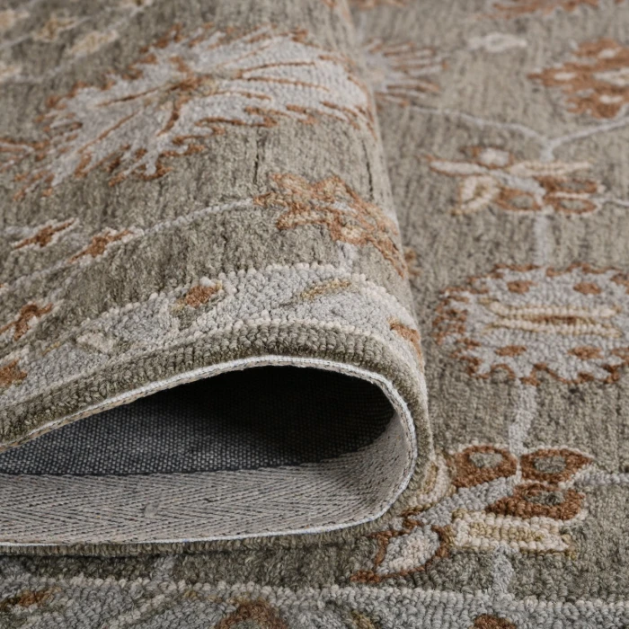 Amer Lewis Khaki LEW-1 3ft.6in. X 5ft.6in. Rect. Rug