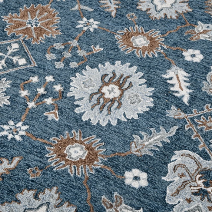 Amer Lewis Navy LEW-2 5ft. X 7ft.6in. Rect. Rug