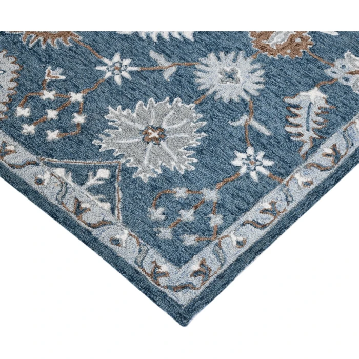 Amer Lewis Navy LEW-2 5ft. X 7ft.6in. Rect. Rug