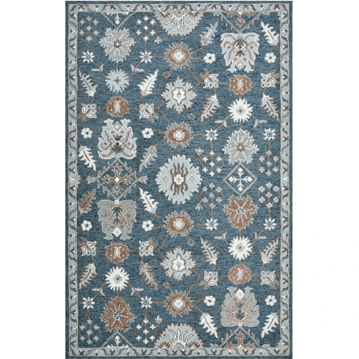 Amer Lewis Navy LEW-2 5ft. X 7ft.6in. Rect. Rug