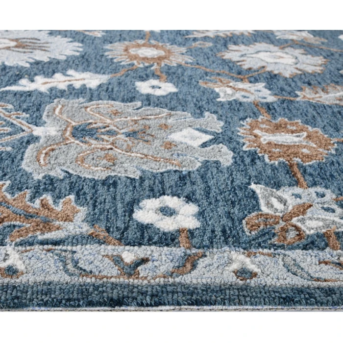 Amer Lewis Navy LEW-2 5ft. X 7ft.6in. Rect. Rug